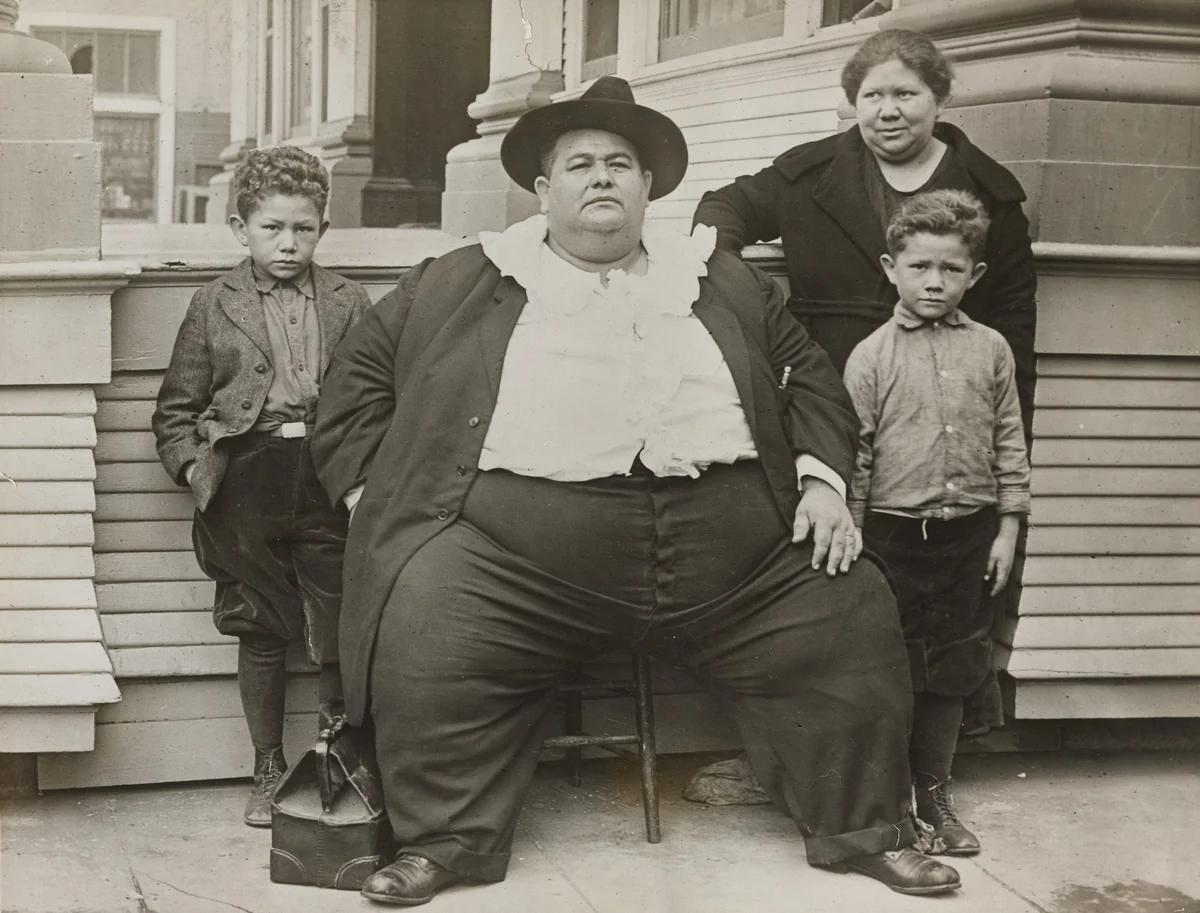 "Heavyweight of the Universe" by Times Wide World Photos, photograph, 1923