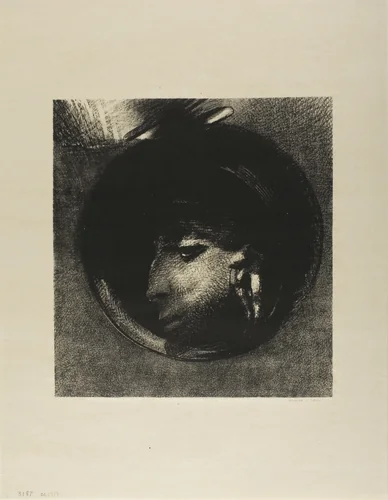 Auricular Cell by Odilon Redon, print, 1894
