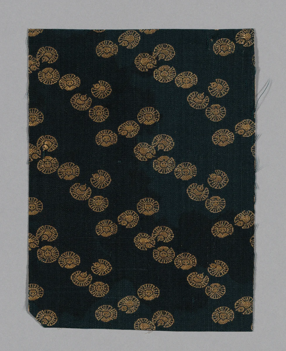 Fragment by Japan, textile, 1750-1800