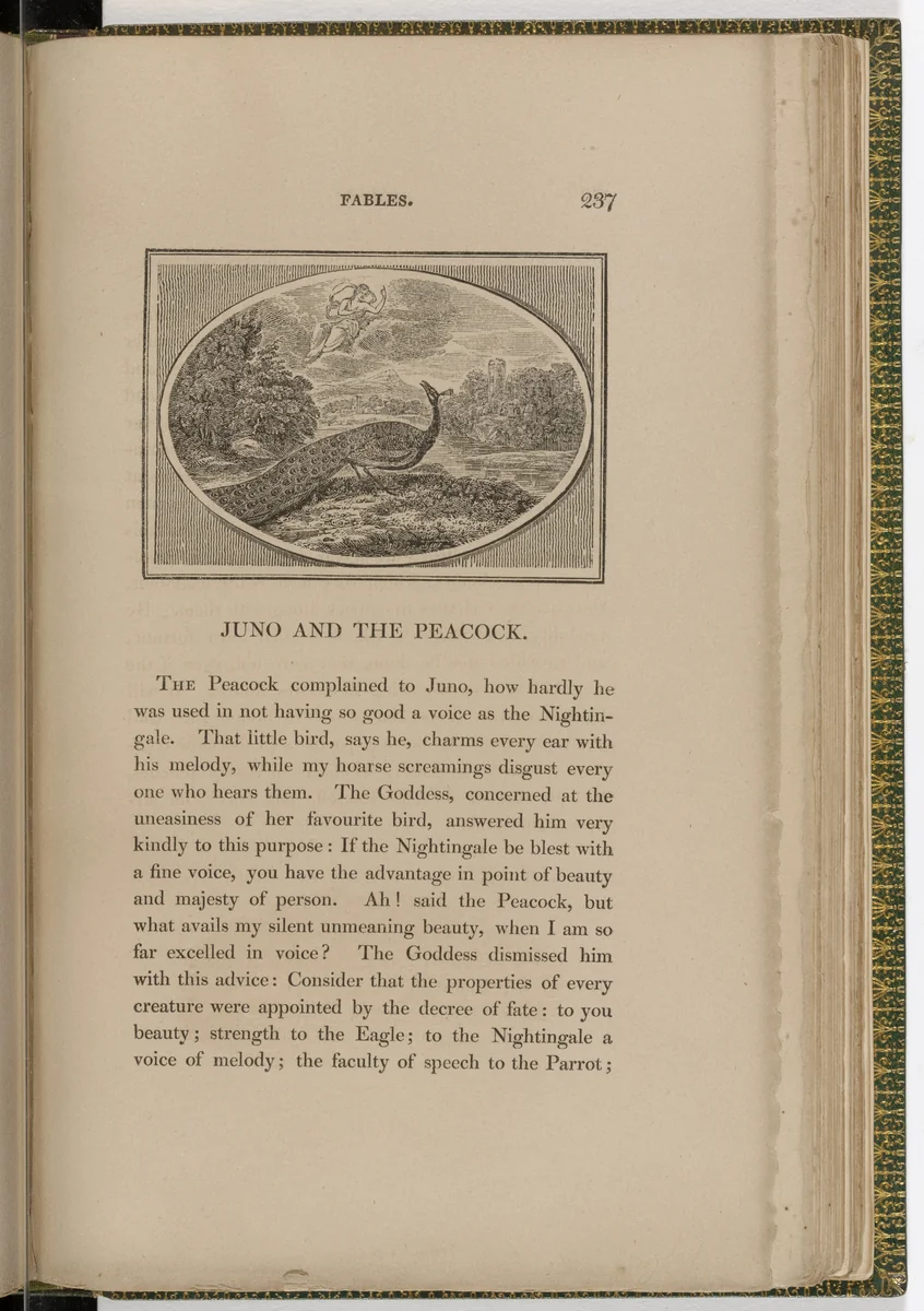 Headpiece (page 237) from The Fables of Aesop by Thomas Bewick, illustrated book, 1818