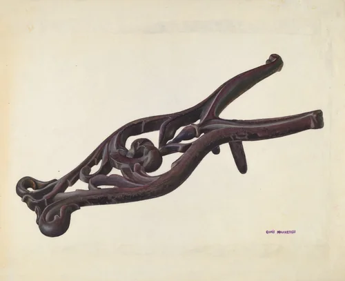 Bootjack by Chris Makrenos, index of american design, 1939