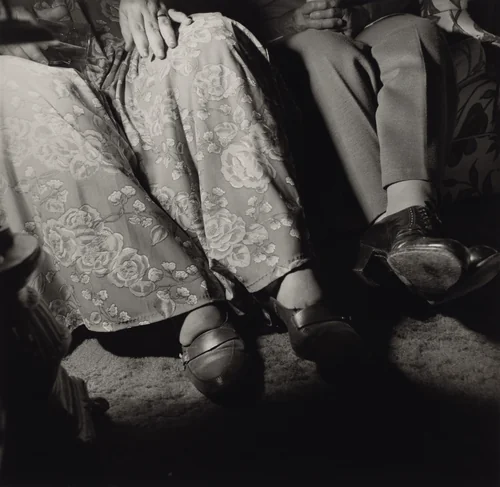 William Miller and Family, Twentieth-Anniversary Party, Martins Creek, Pennsylvania by Larry Fink, photograph, 1978