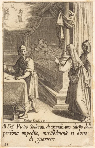 Pietro Soderini by Jacques Callot; Matteo Rosselli, print, 1619