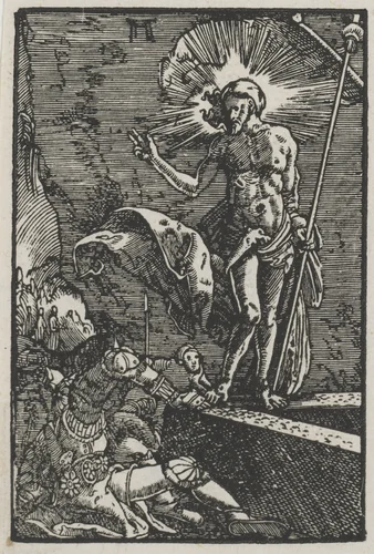 The Fall and Redemption of Man: The Resurrection by Albrecht Altdorfer, print, 1510-1520