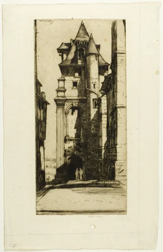 St. Aignan, Chartres by David Young Cameron, print, 1916