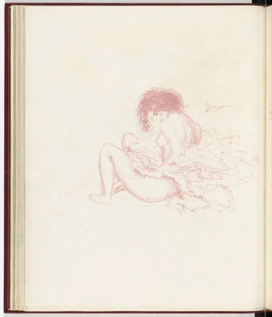 Plate (page 26) from Parallèlement (In Parallel) by Pierre Bonnard, illustrated book, 1900