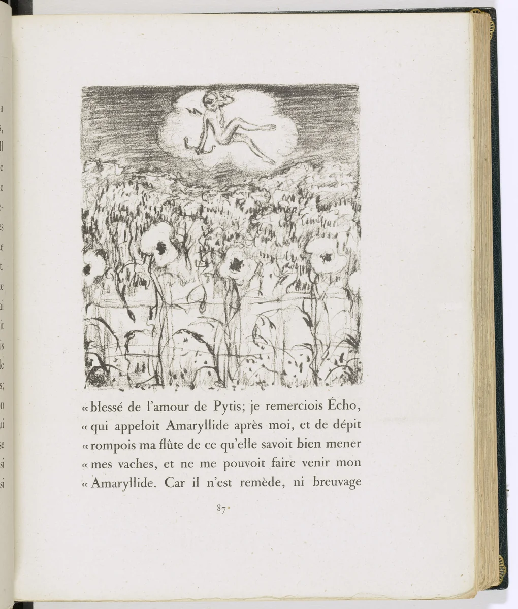 In-text plate (page 87) from Daphnis et Chloé by Pierre Bonnard, illustrated book, 1902