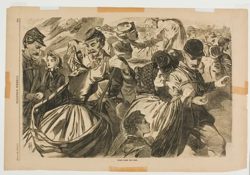 Home From the War by Winslow Homer, print, 1863