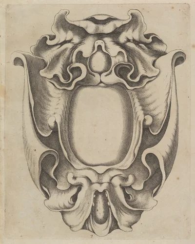 Festivitates Aurifabris (...) / Verscheide Snakeryen dienstich voor Goutsmits, Beelthouwers, Steenhouwers, en alle die de const beminnen (Plate 7) by Johannes Lutma, book, 1654-1678