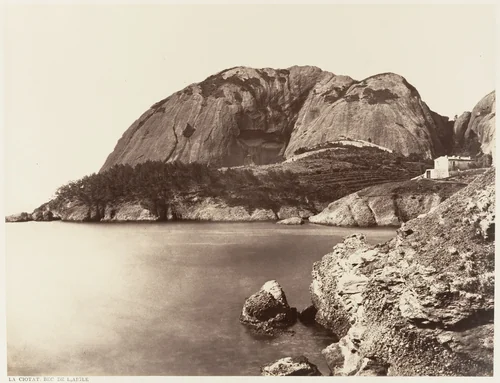La Ciotat, Bec de l'Aigle by Edouard Baldus, photograph, 1860-1862