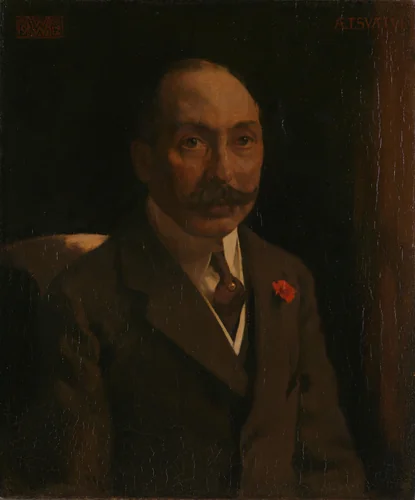 Andries van Wezel (1856-1921) by Willem Witsen, painting, 1912