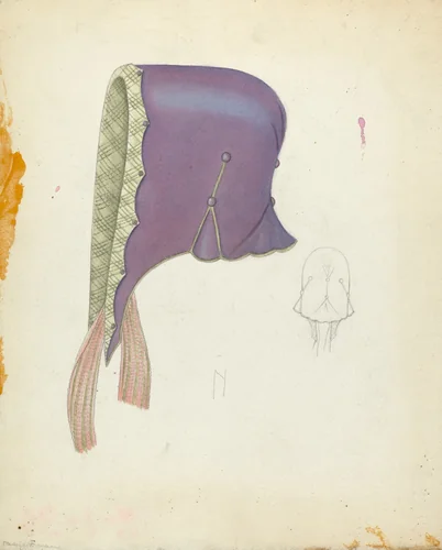 Bonnet by Bessie Forman, index of american design, 1937