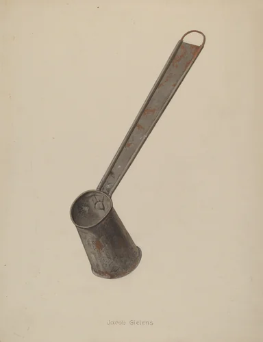 Dipper by Jacob Gielens, index of american design, 1938