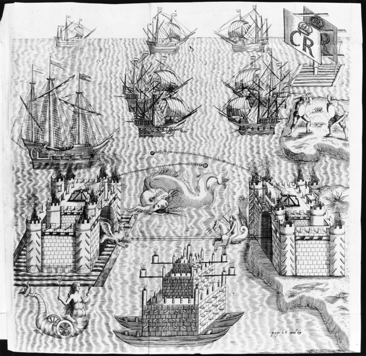 Pyrotchnia or a Discourse of Artificial Fire-Works, A Short Treatise of Geometrie by John Babington, book, 1635