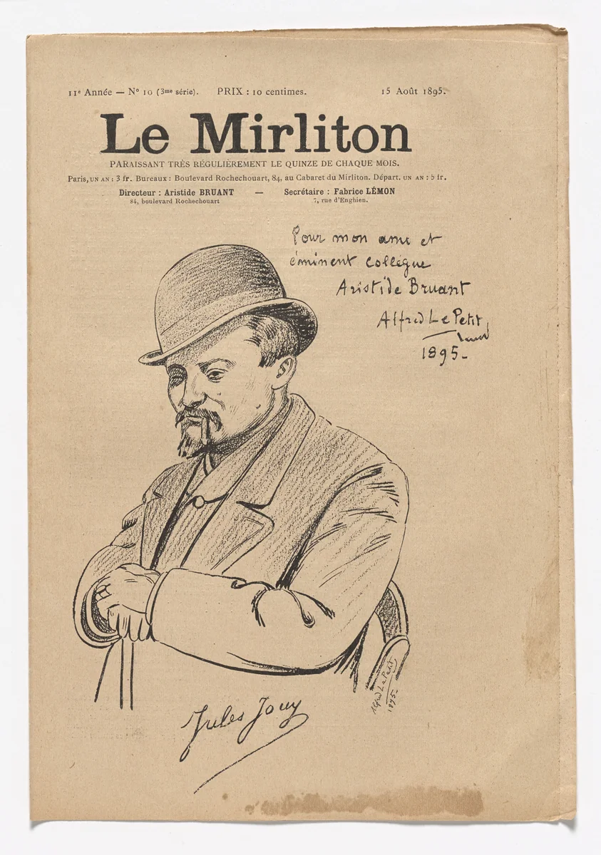Le Mirliton, no. 10 by Alfred Le Petit, periodical, 1895