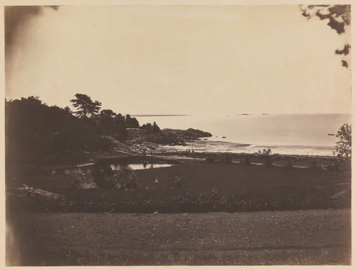 [Landscape, Pride's Crossing] by Samuel Masury, photograph, 1854-1858