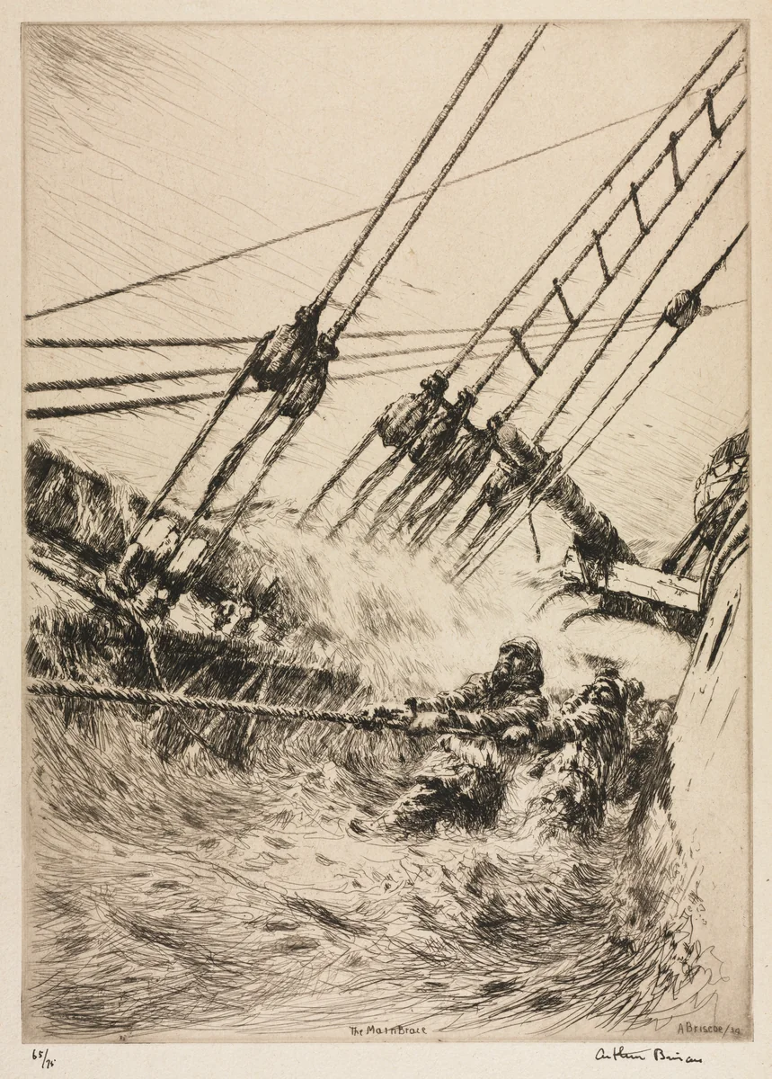The Main Brace by Arthur John Trevor Briscoe, print, 1929