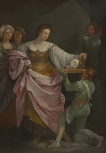 Salome with the Head of Saint John the Baptist by Guido Reni, painting, 1635-1645