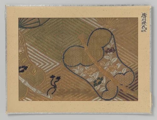 Fragment textiel by anonymous, textile, 1681-1684