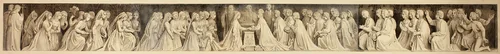 Marriage of Henry VII by Thomas Stothard, drawing, 1700-1799