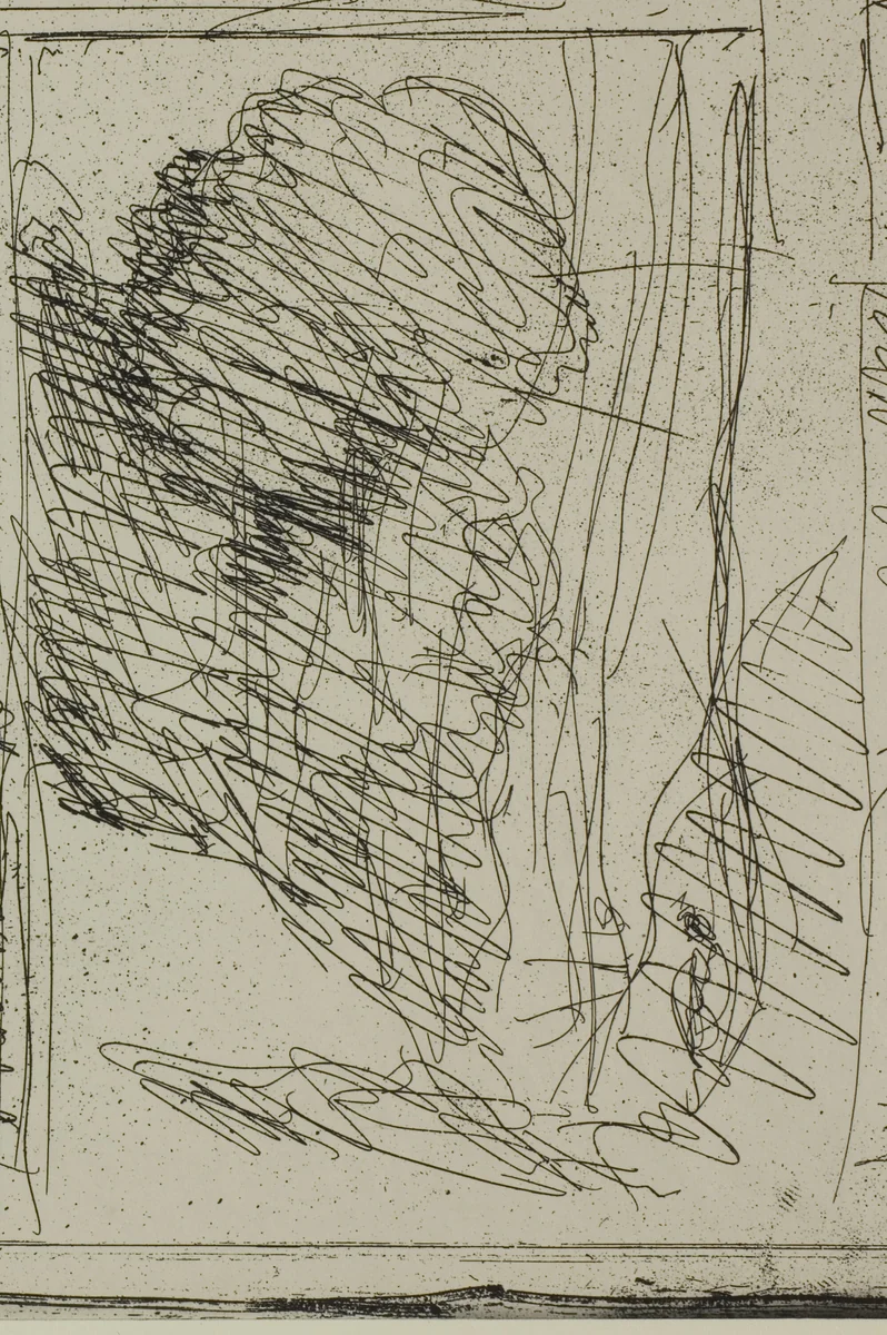 The Woodcutter by Jean-Baptiste-Camille Corot, print, 1856