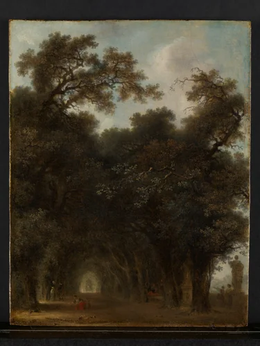 A Shaded Avenue by Jean Honoré Fragonard, painting, 1770-1780
