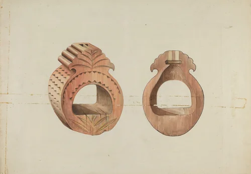 Stirrup by Gerald Transpota, index of american design, 1935-1942
