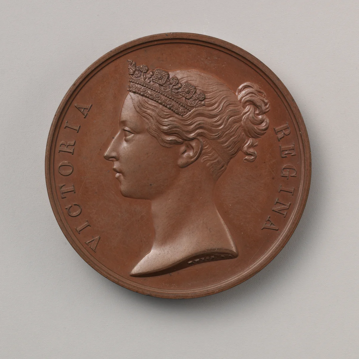 The Sutlej Medal (1845–46) by William Wyon, metalwork, 1846