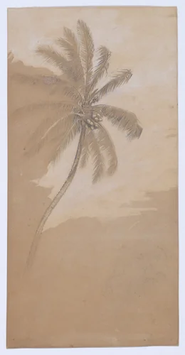 Palm Tree by Elihu Vedder, artwork, 1836-1923