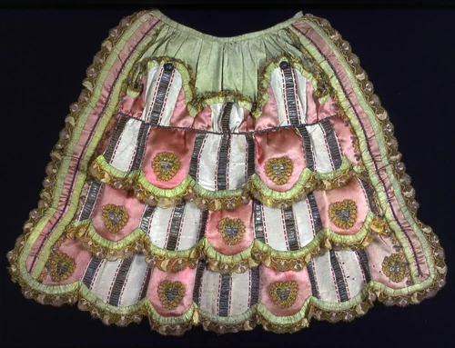 Apron by Germany, textile, 1775-1825