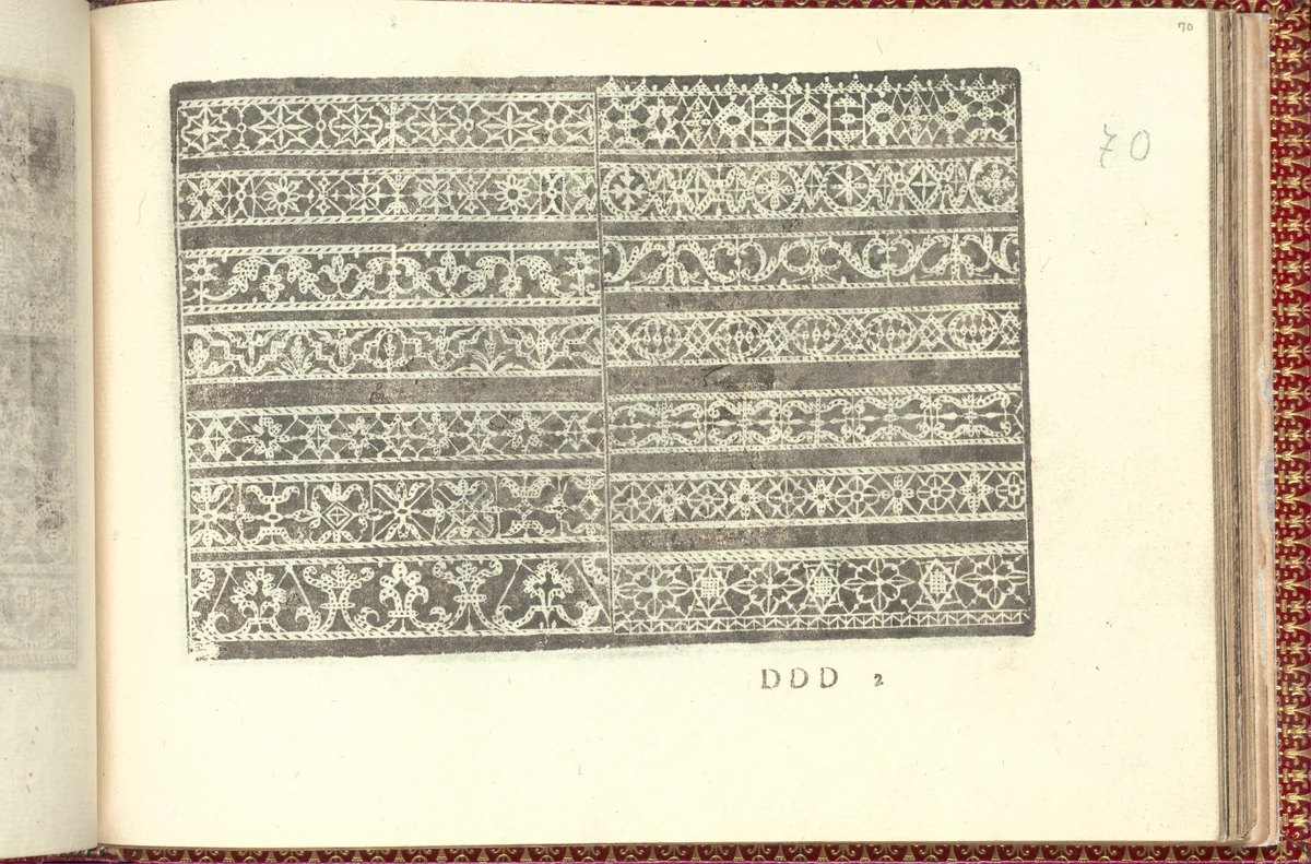 Corona delle Nobili et Virtuose Donne: Libro I-IV, page 70 (recto) by Cesare Vecellio, book, 1601