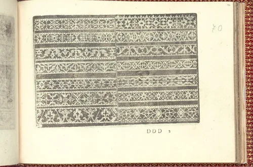 Corona delle Nobili et Virtuose Donne: Libro I-IV, page 70 (recto) by Cesare Vecellio, book, 1601