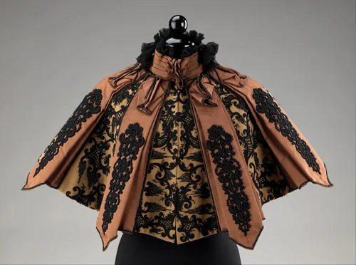 Cape by Maison Pingat, artwork, 1893-1897