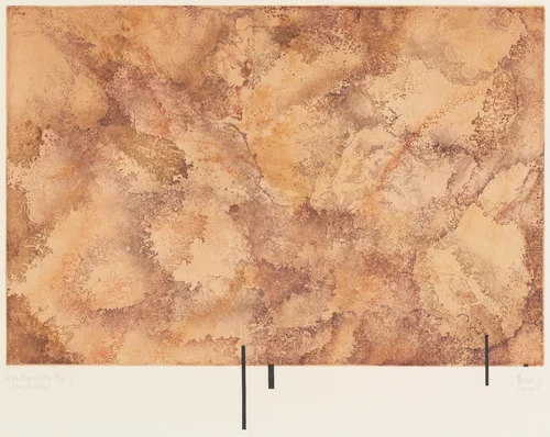 Where There is Where There - Urban Landscape by John Cage, print, 1987-1989