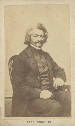 Portrait of Frederick Douglass Taken During The Civil War by Samuel Montague Fasset, photograph, 1864