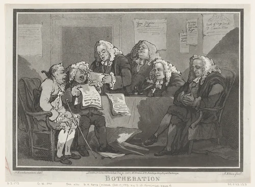 Botheration by Samuel Alken, print, 1785