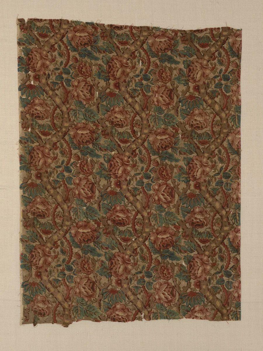 Fragment by England, textile, 1801-1900