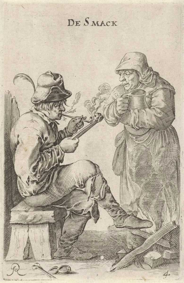 De Smaak by Salomon Savery, print, 1638-1665