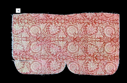 Fragment of a Chair Seat by Thomas Wardle, textile, 1878-1898