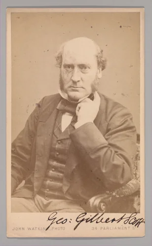 [George Gilbert Scott] by John and Charles Watkins, photograph, 1860-1869