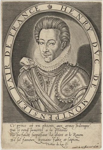 Henry, Duc de Moutpensier by Thomas de Leu, print, 1560-1620
