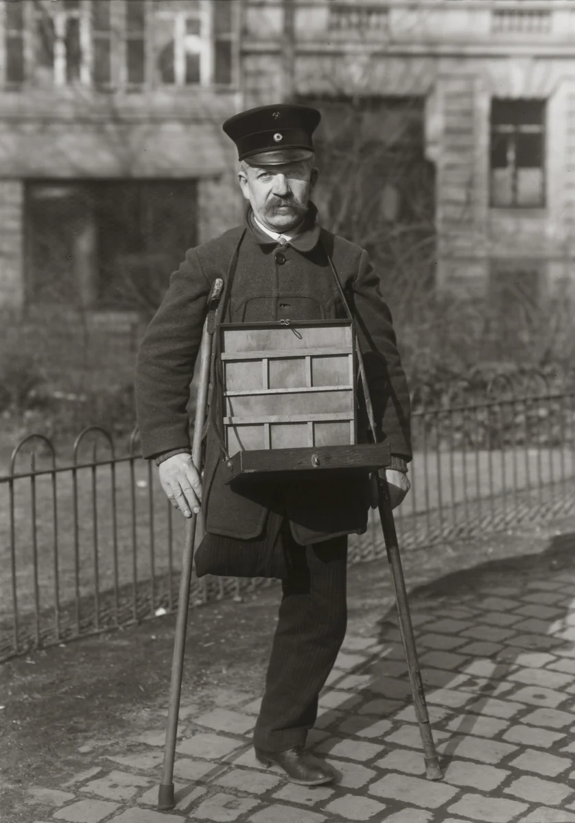 Disabled Miner by August Sander, photograph, 1927