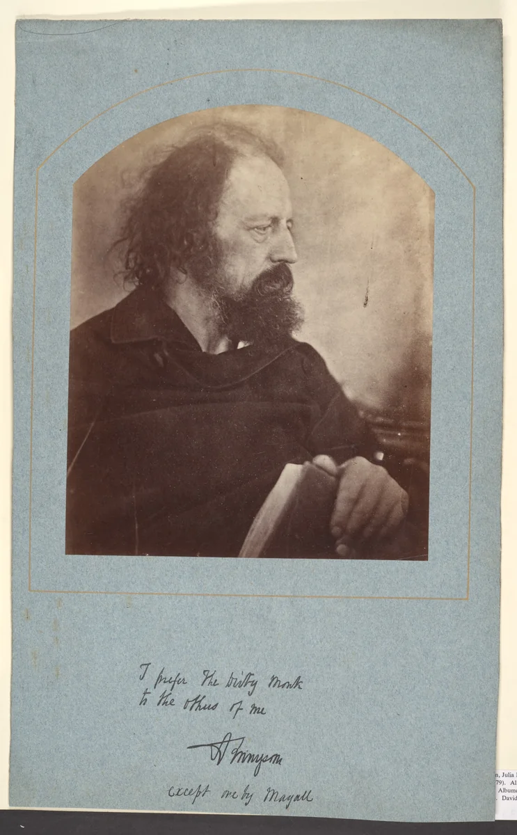 Alfred, Lord Tennyson by Julia Margaret Cameron, photograph, 1865