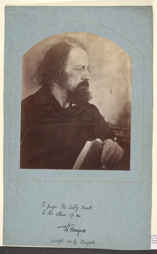 Alfred, Lord Tennyson by Julia Margaret Cameron, photograph, 1865