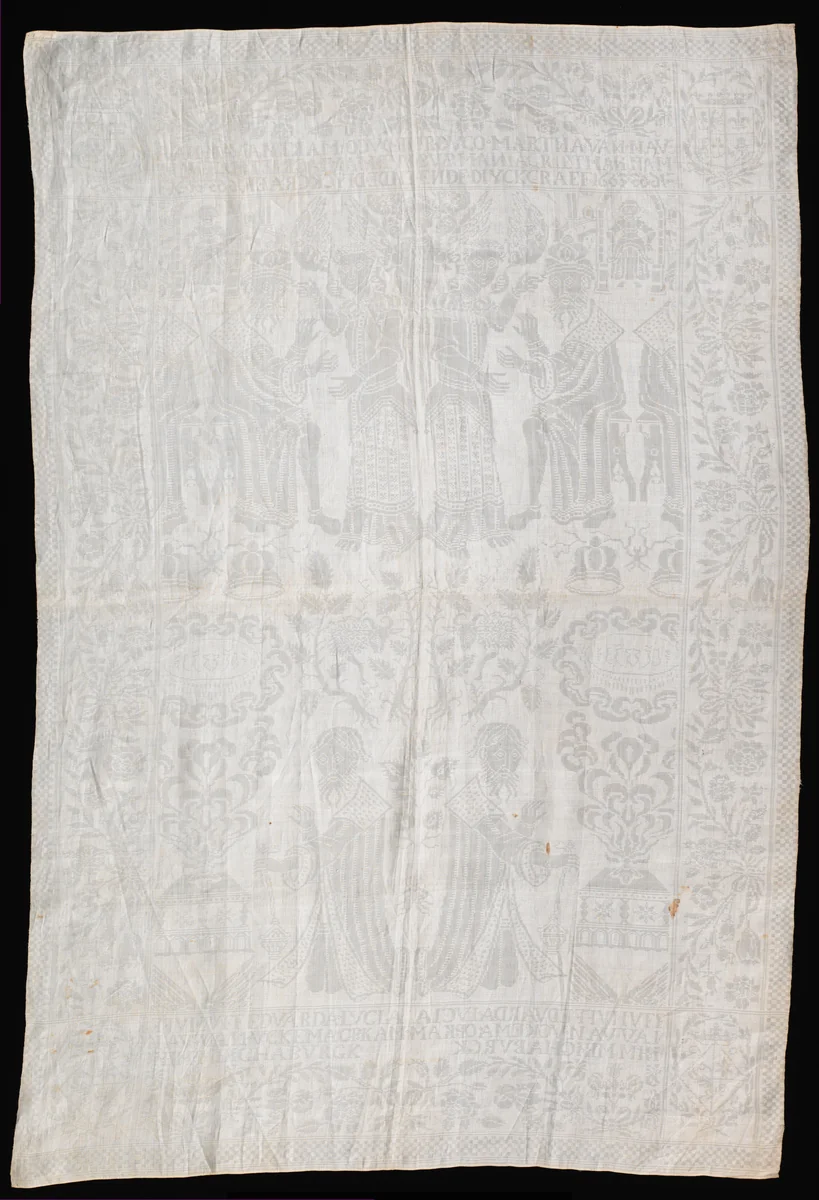 Napkin by Quirijn Damast, textile, 1663