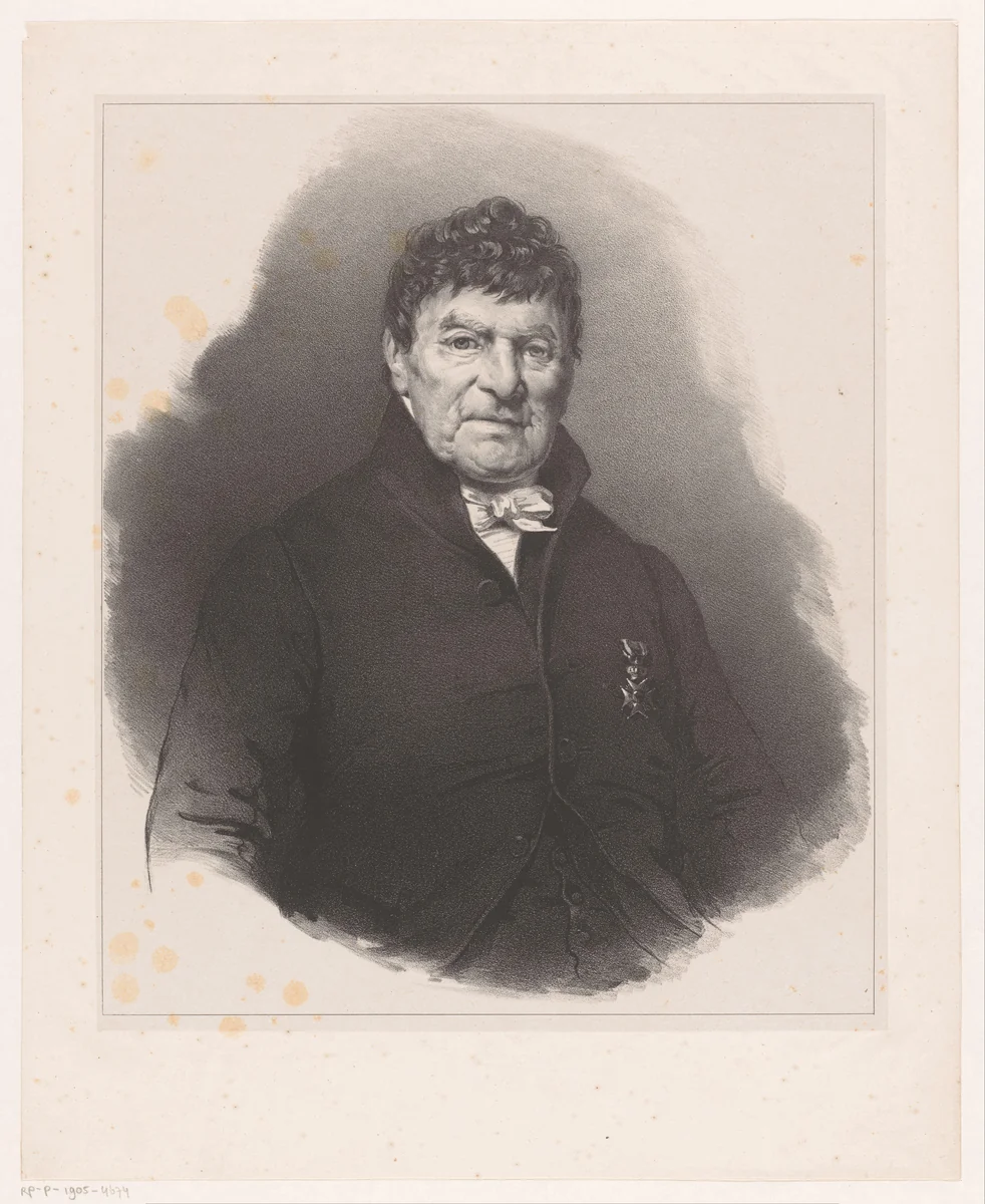 Portret van Cornelis Henricus à Roy by Carel Christiaan Antony Last, print, 1833