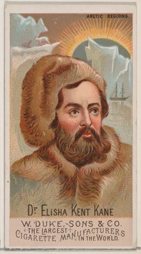 Dr. Elisha Kent Kane, from the series Great Americans (N76) for Duke brand cigarettes by W. Duke, Sons & Co., print, 1888