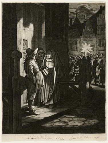 The Star of the Magi by Jan van de Velde, print, 1611-1621