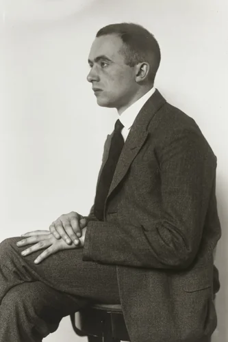 Composer and Conductor [Rudolf Peters] by August Sander, photograph, 1923