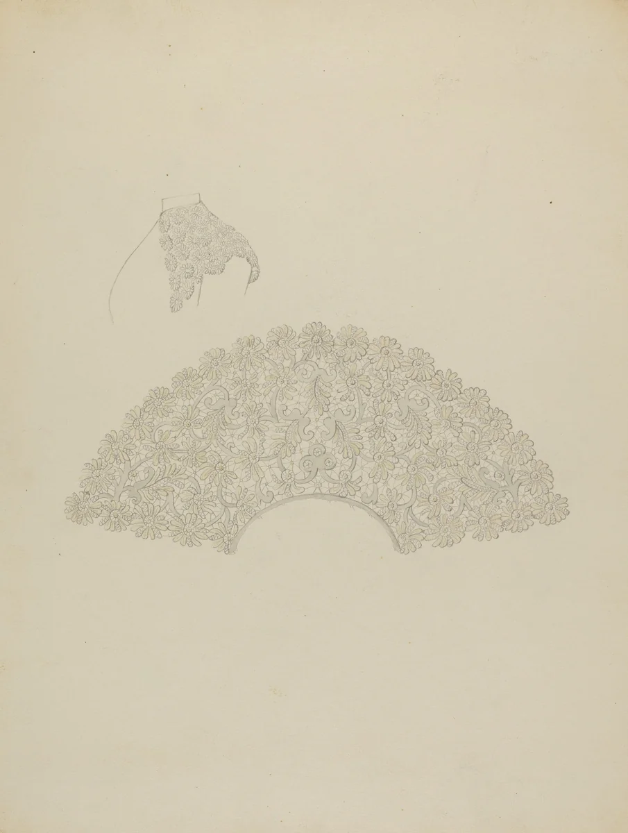 Child's Collar by Doris Beer, index of american design, 1936